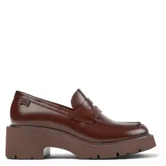 CAMPER - Mocasín Mujer Cuero Rojo