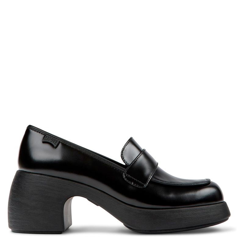 CAMPER - Mocasín Mujer Cuero Negro Camper