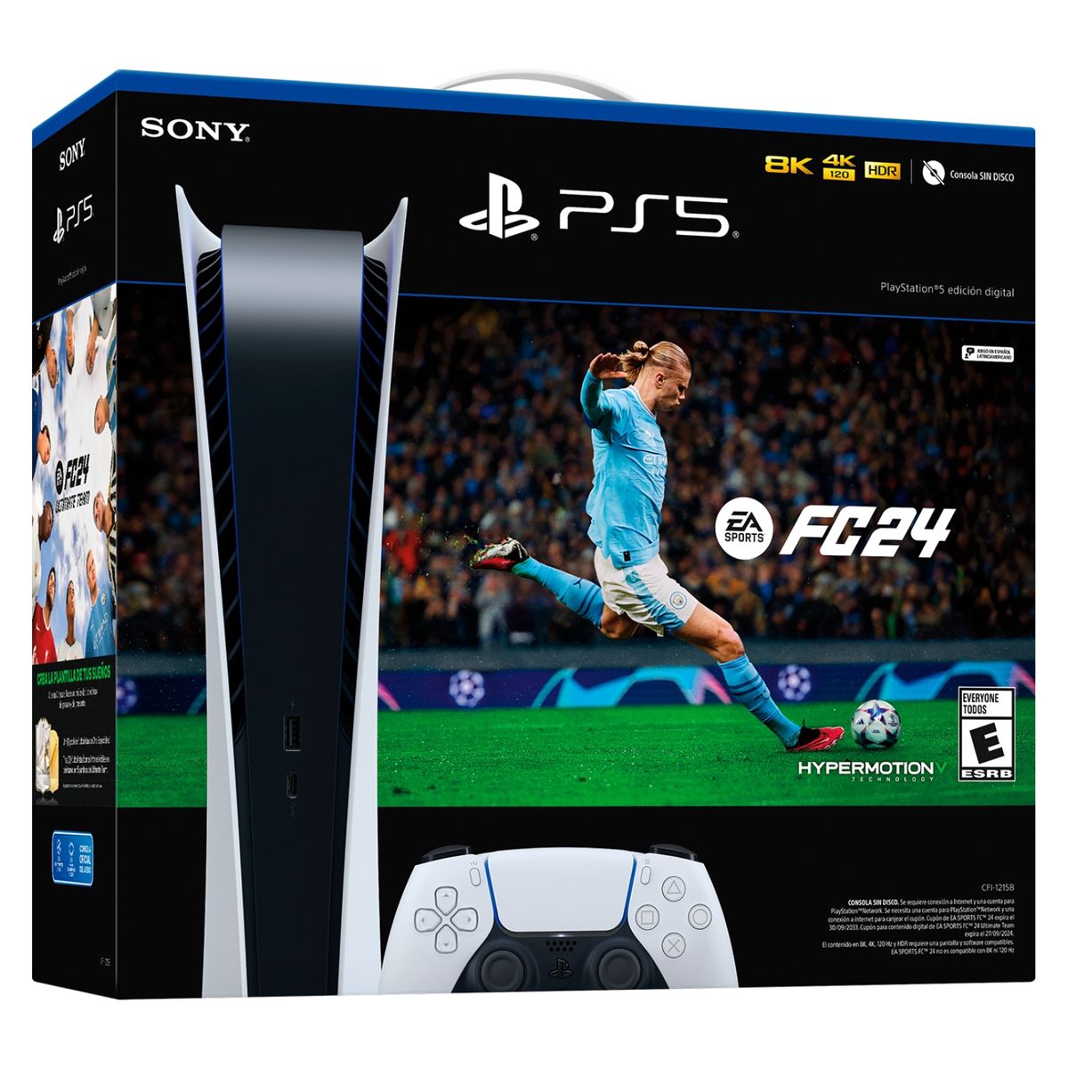 SONY - Consola PS5 Digital FC24 Sony