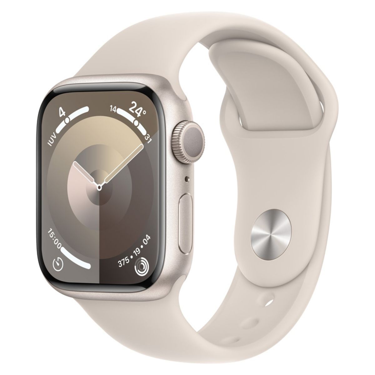 APPLE - Apple Watch Series 9 (Gps) - Aluminio 41 Mm - Correa Deportiva - Talla S/M