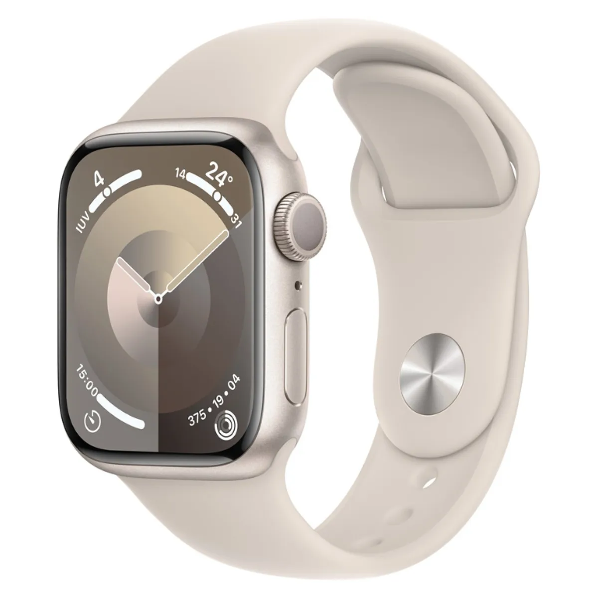 APPLE - Apple Watch Series 9 (Gps) - Aluminio 41 Mm - Correa Deportiva - Talla S/M