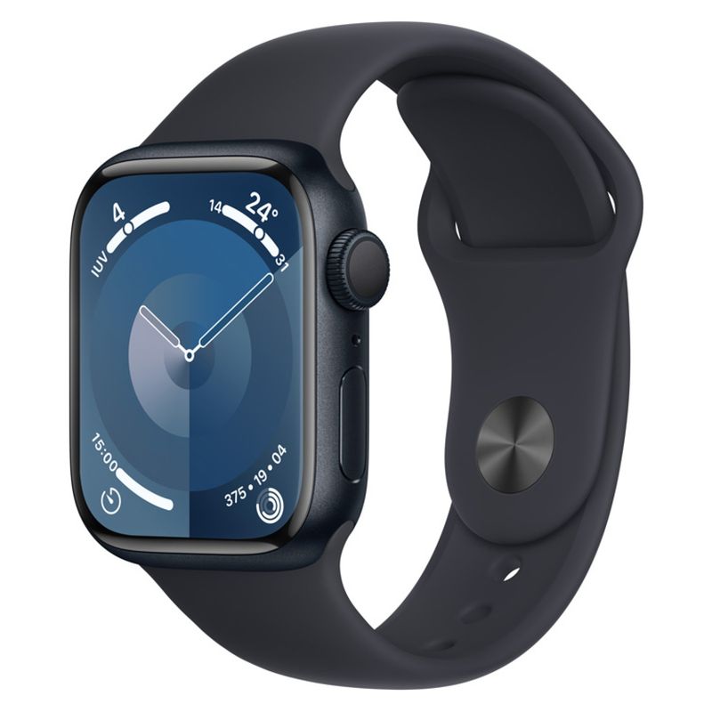 APPLE - Apple Watch Series 9 (Gps) - Aluminio 41 Mm - Correa Deportiva - Talla S/M