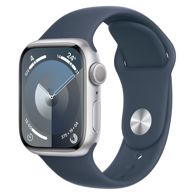 APPLE - Apple Watch Series 9 (Gps) - Aluminio 41 Mm - Correa Deportiva - Talla S/M
