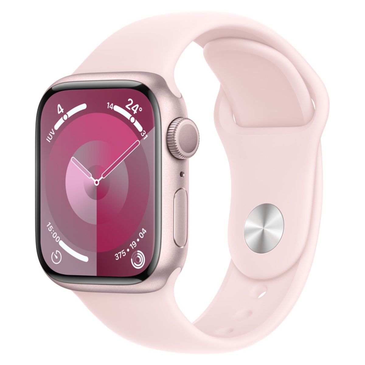 APPLE - Apple Watch Series 9 (Gps) - Aluminio 41 Mm - Correa Deportiva - Talla S/M
