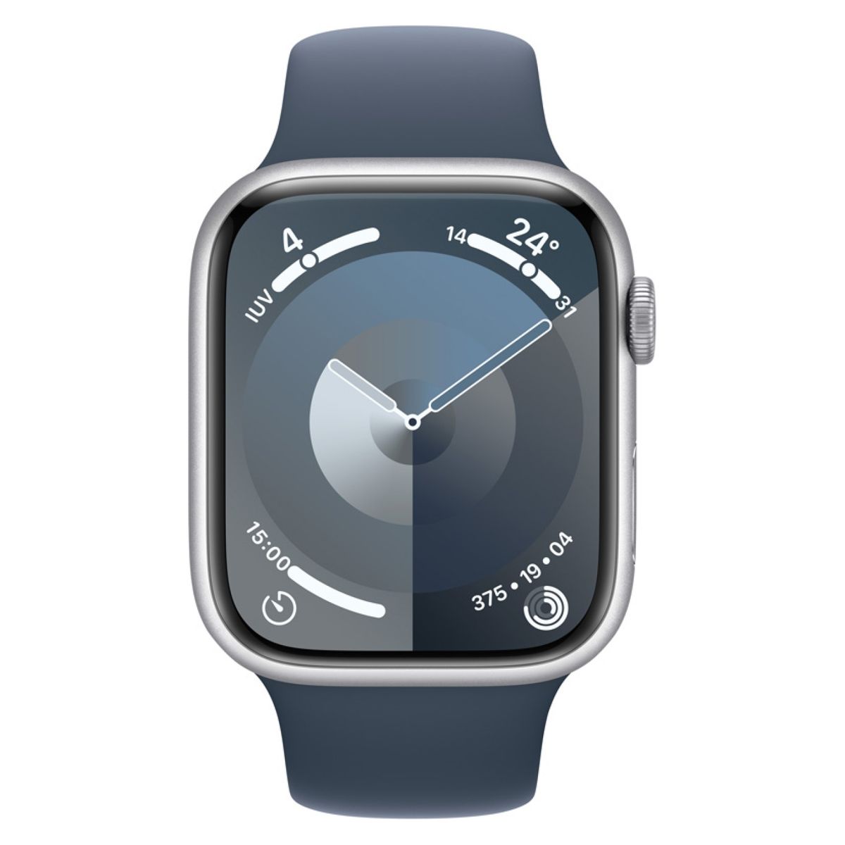 APPLE - Apple Watch Series 9 (Gps) - Aluminio 45 Mm - Correa Deportiva - Talla M/L