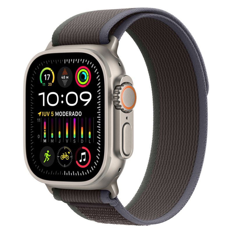 APPLE - Apple Watch Ultra 2 (Gps + Cellular) - Titanio 49 Mm - Correa Loop Trail - Talla M/L