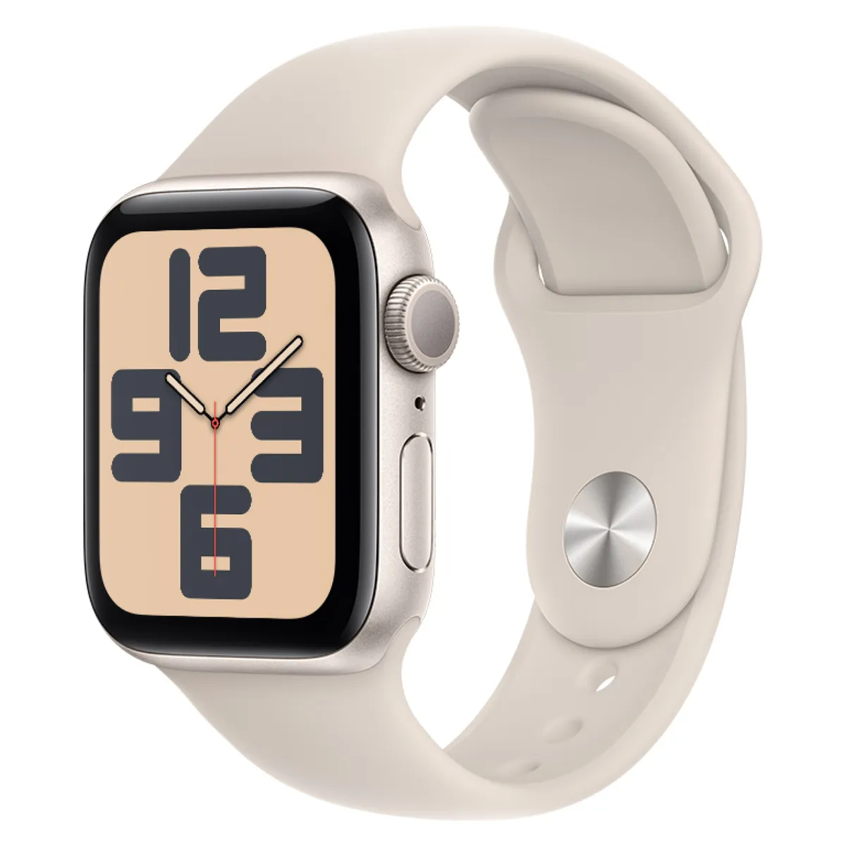 APPLE - Apple Watch SE (Gps) - Aluminio 40 mm - Correa Deportiva - Talla S/M