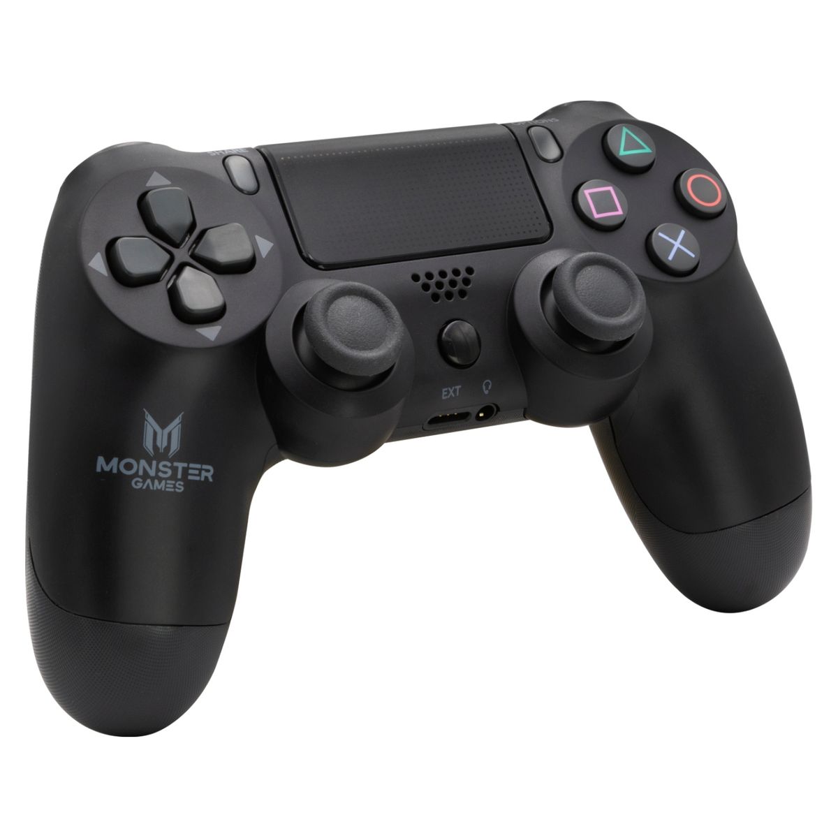 MONSTER GAMES - Control Joystick compatible con PS4 negro