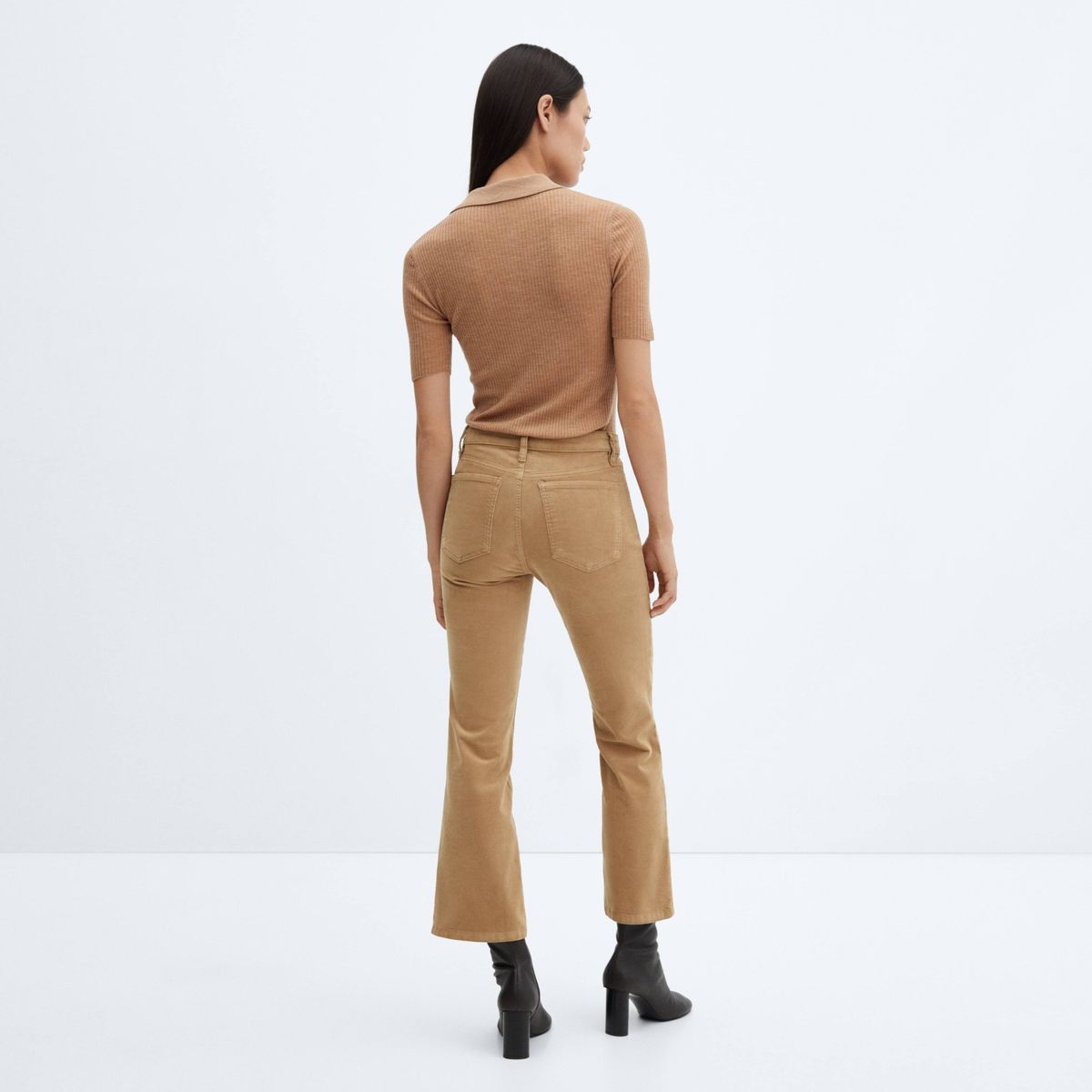 MANGO - Jeans Siennap Tiro Alto Mujer Mango