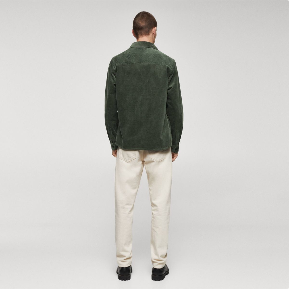 MANGO MAN - Sobrecamisa Pana Bolsillos Hombre Mango Man