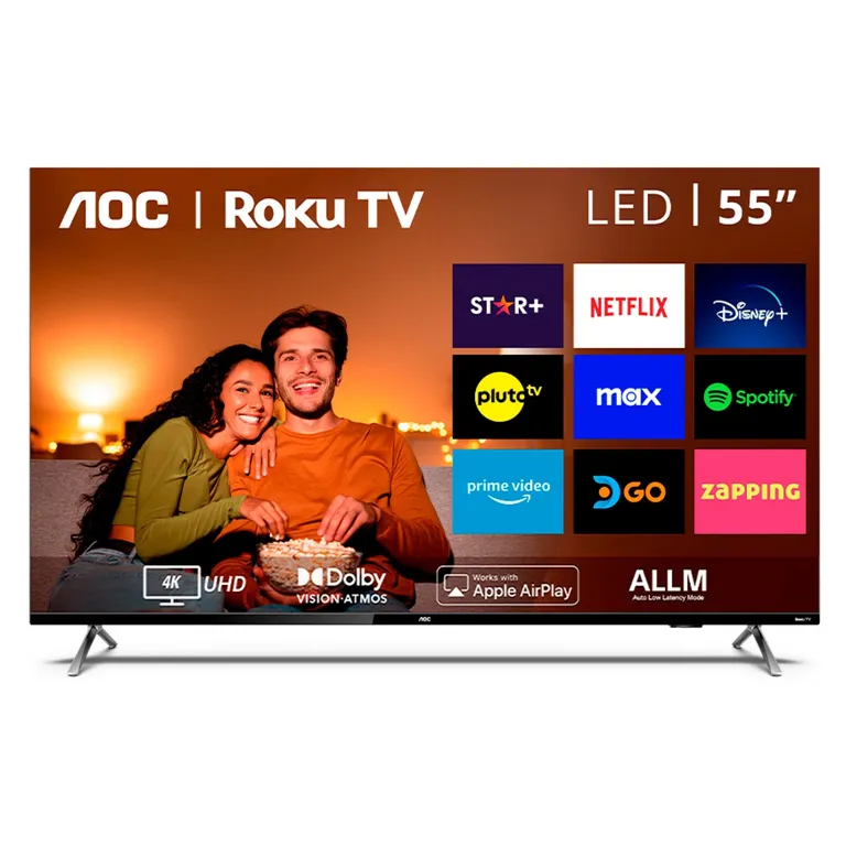 Roku 55 Uhd 4K Smart Tv 55U6125