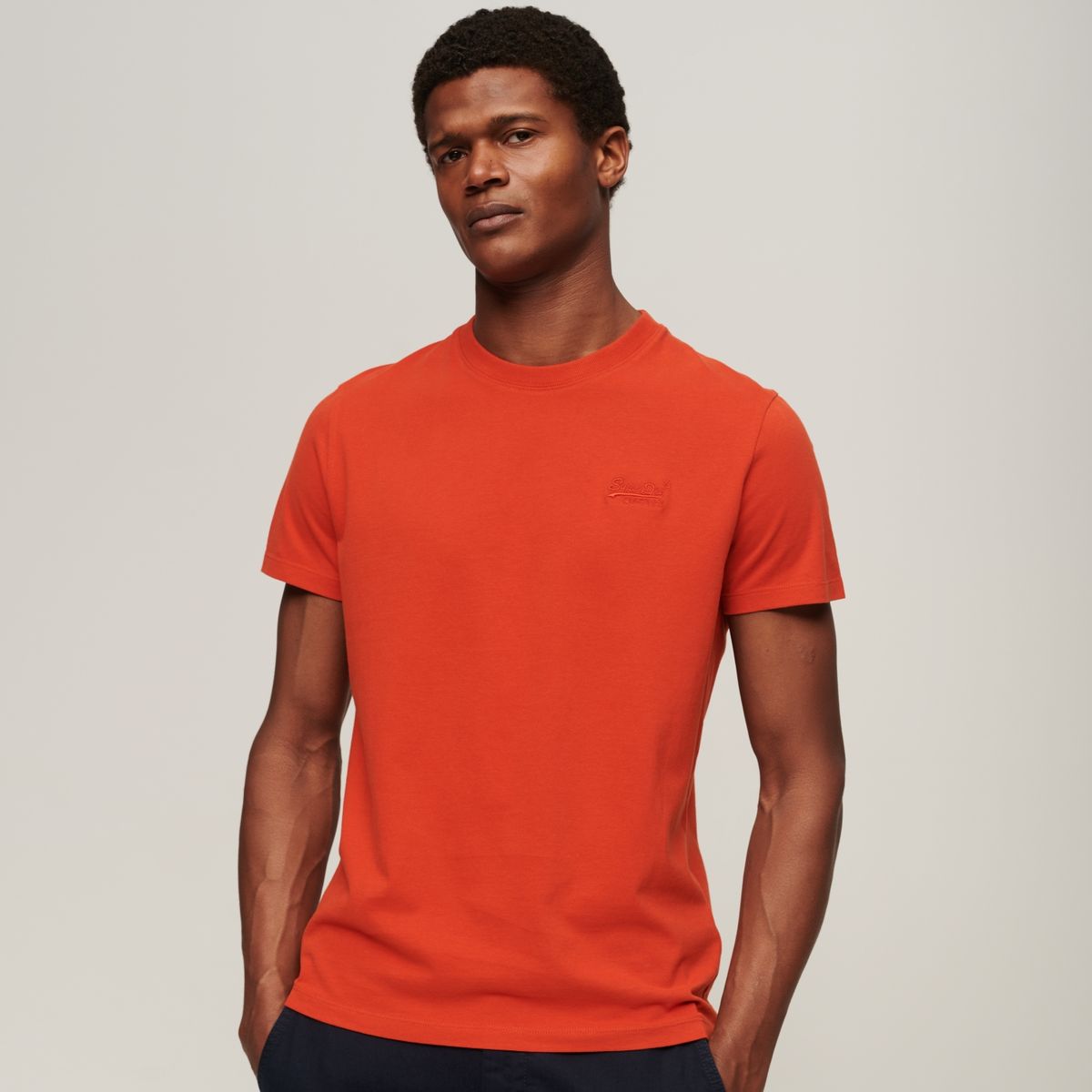 SUPERDRY - Polera Manga Corta Algodón Hombre Superdry