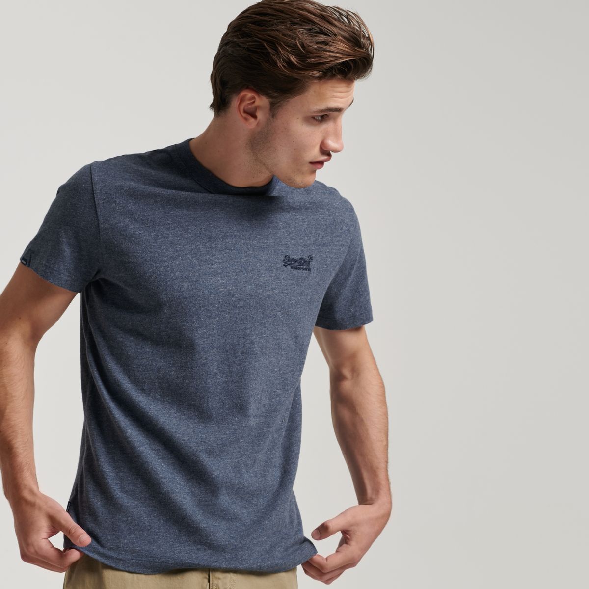 SUPERDRY - Polera Manga Corta Algodón Hombre Superdry