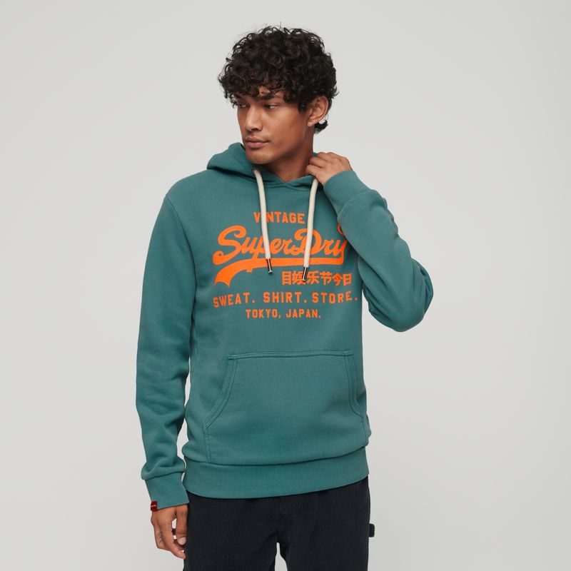 SUPERDRY - Polerón Hombre Superdry