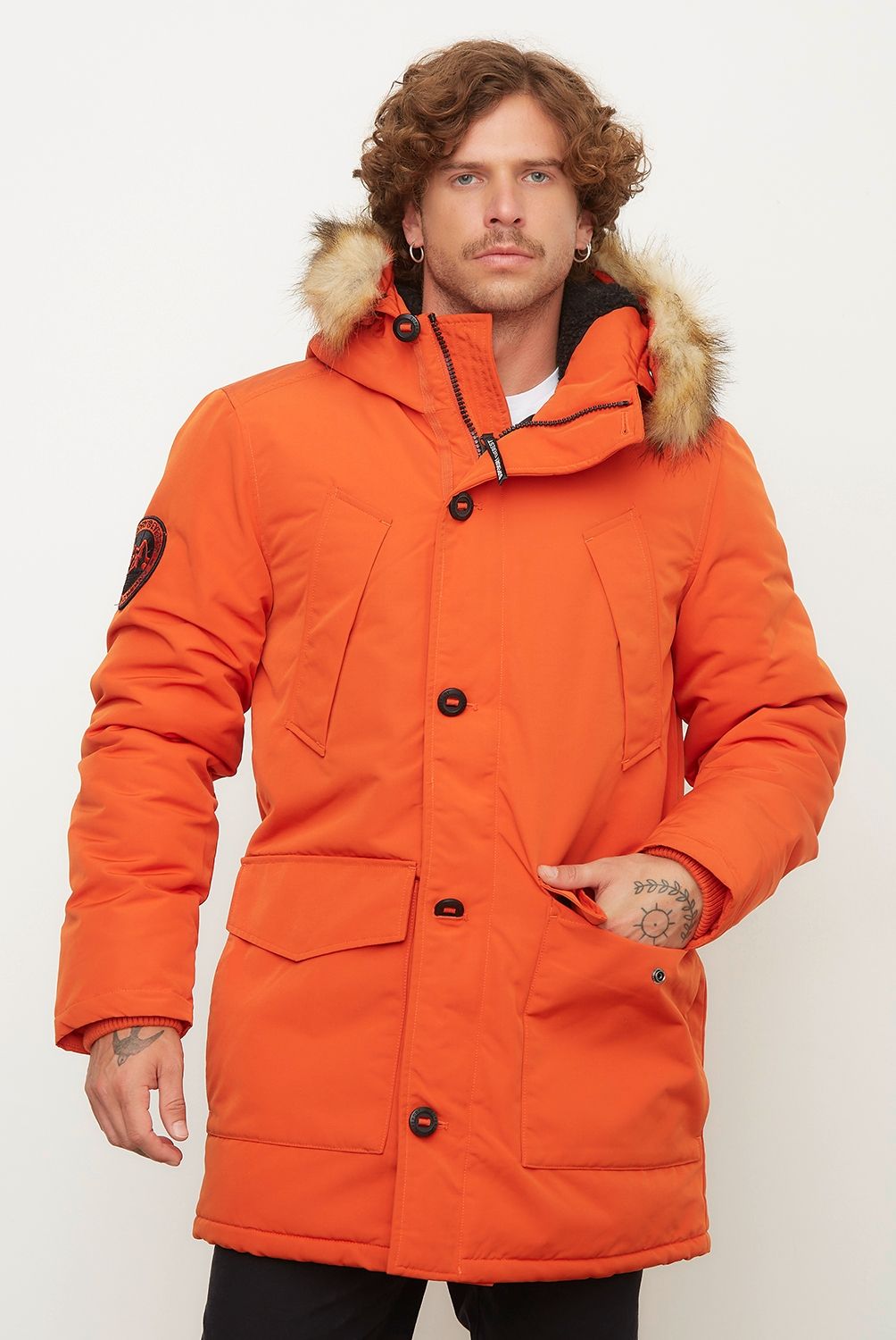 SUPERDRY - Parka Acolchada Recto Hombre Superdry