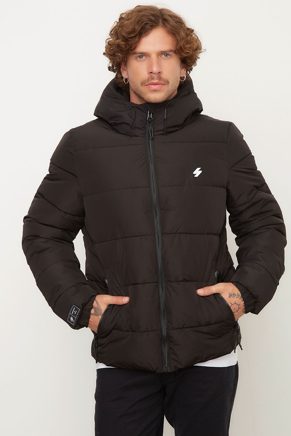SUPERDRY - Parka Acolchada Recto Hombre Superdry