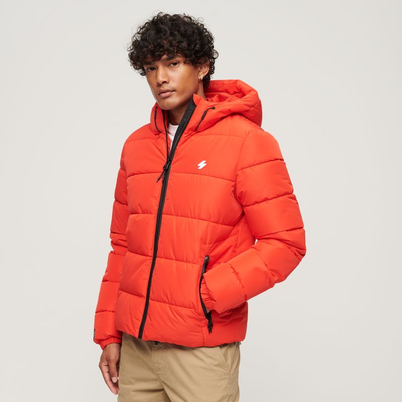 SUPERDRY - Parka Acolchada Recto Hombre Superdry