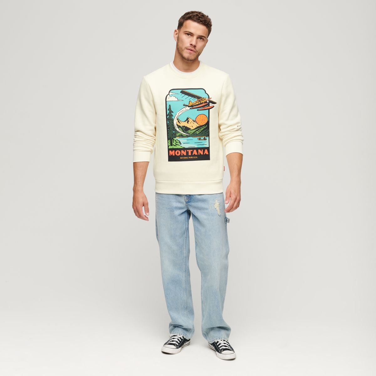 SUPERDRY - Polerón Hombre Superdry