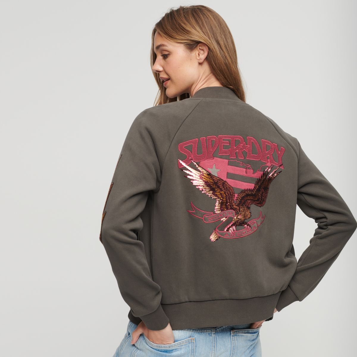 SUPERDRY - Chaqueta Bomber Mujer Superdry