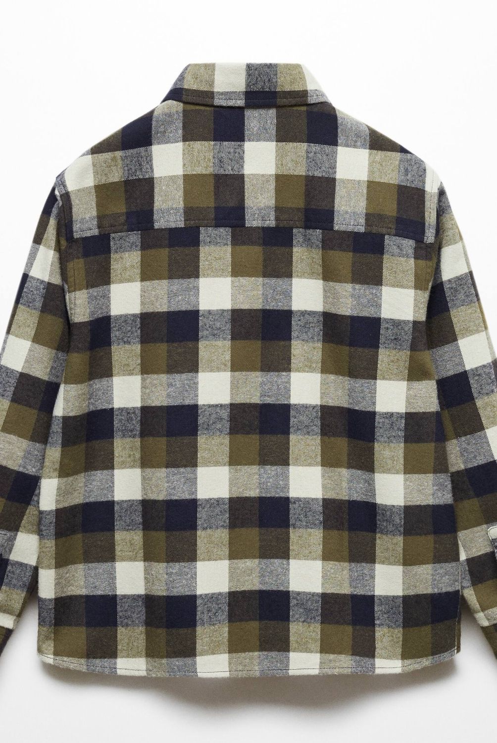 MANGO KIDS - Camisa Regular Fit Cuadros Niño Mango Kids