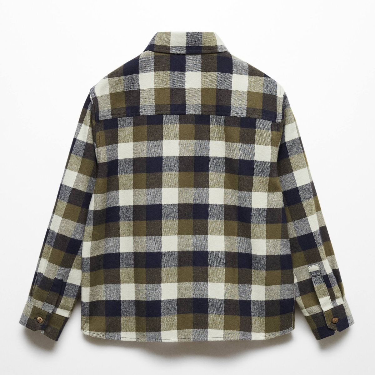 MANGO KIDS - Camisa Regular Fit Cuadros Niño Mango Kids