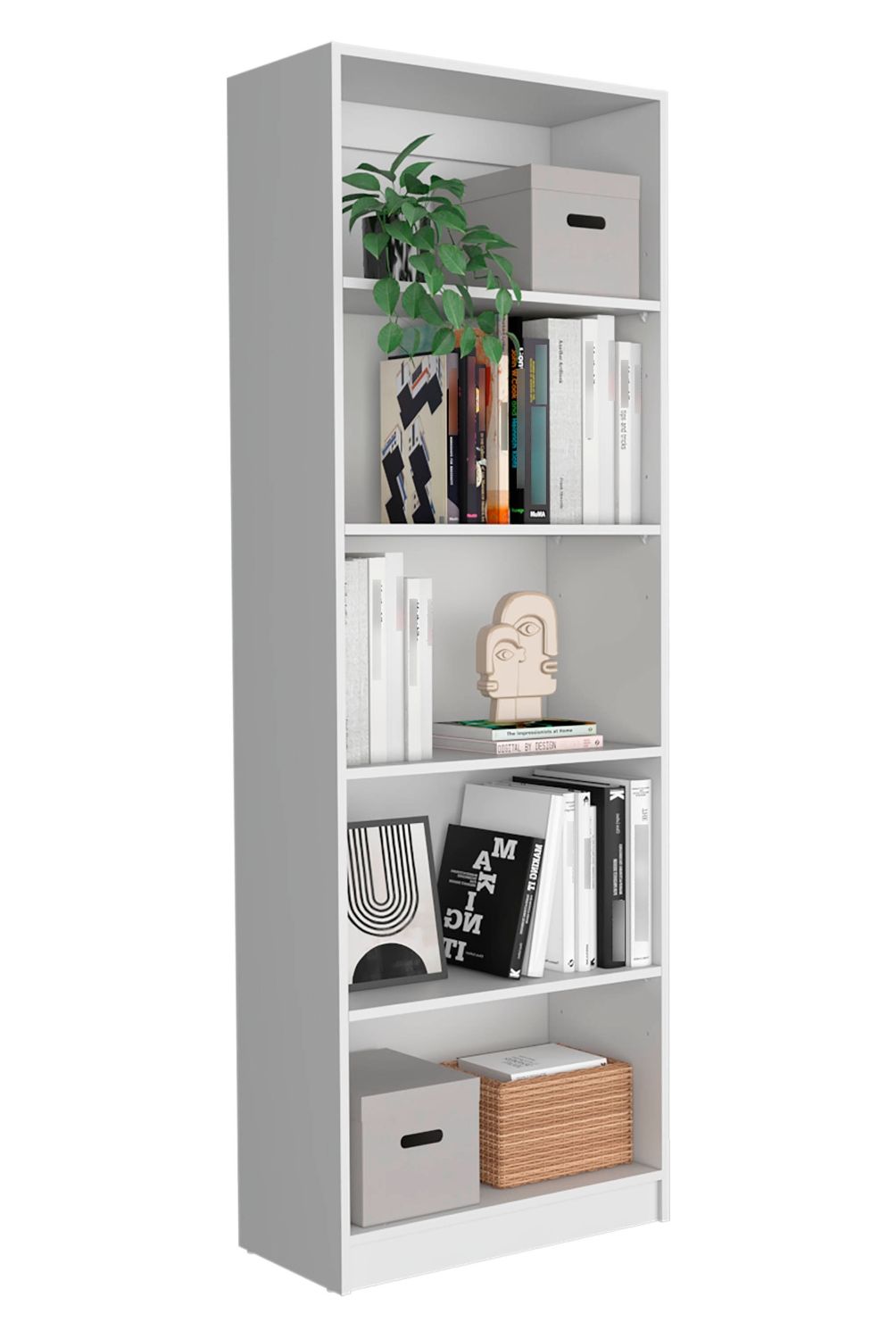 TUHOME - Estante E3 Home  Blanco Tuhome