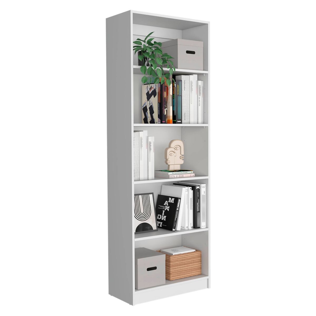 TUHOME - Estante E3 Home  Blanco Tuhome