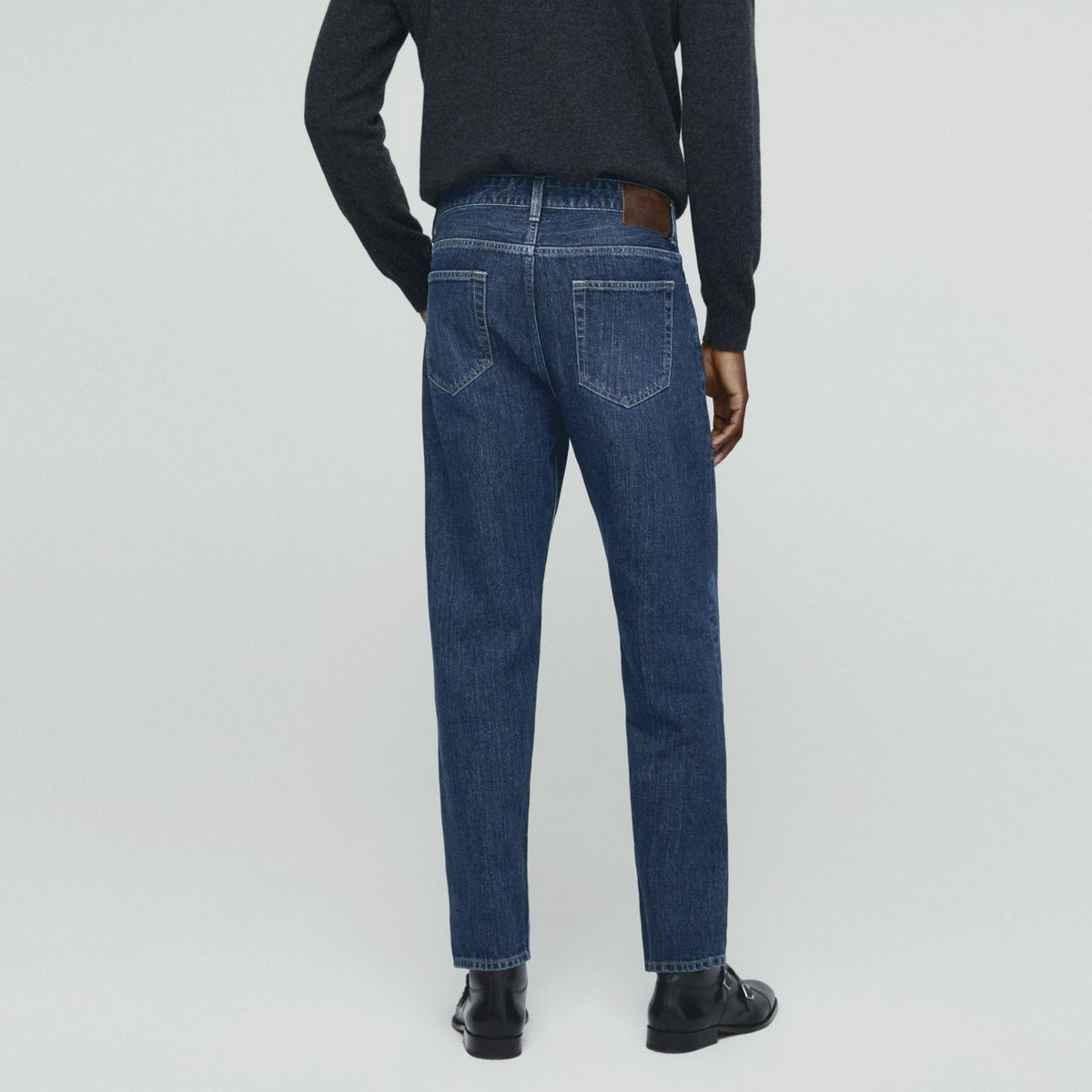MANGO MAN - Jeans Selvedge Loose Fit Hombre Mango Man