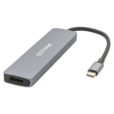 Imagen 2 del producto Cable 6 En 1 Tipo C A Hdmi+Usb 3.0