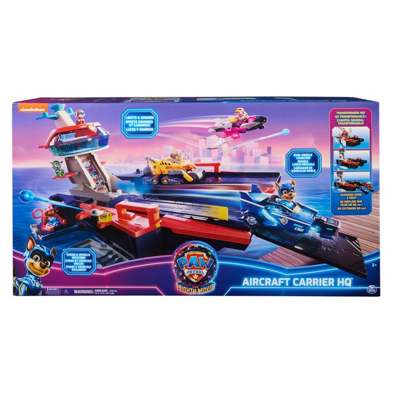 PAW PATROL - Mighty Sede Portaviones Paw Patrol