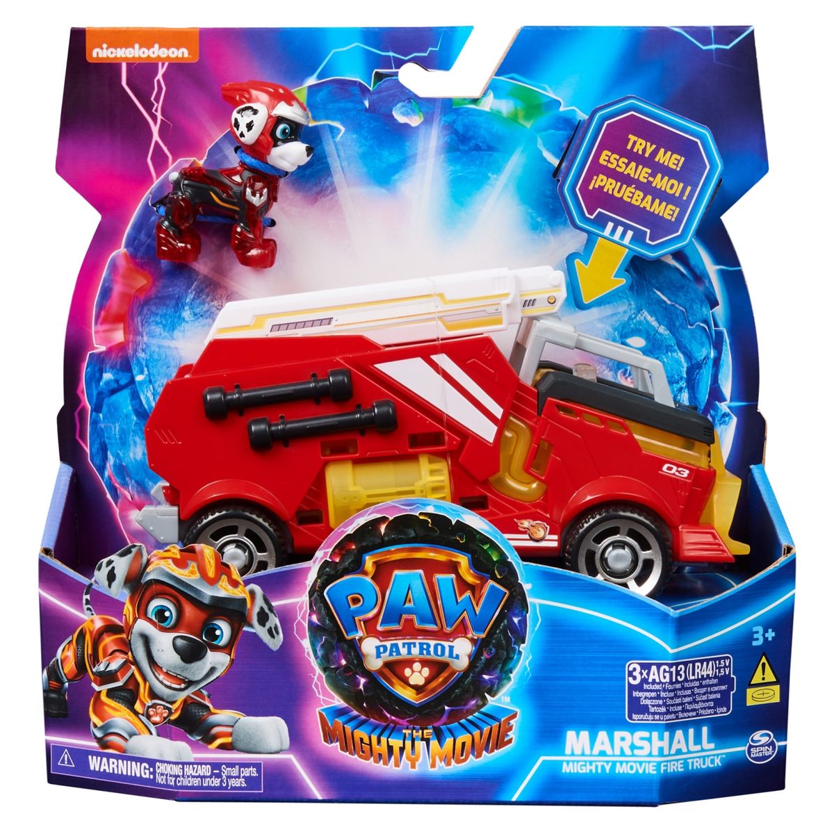 PAW PATROL - Mighty Veh Marshall Película Paw Patrol
