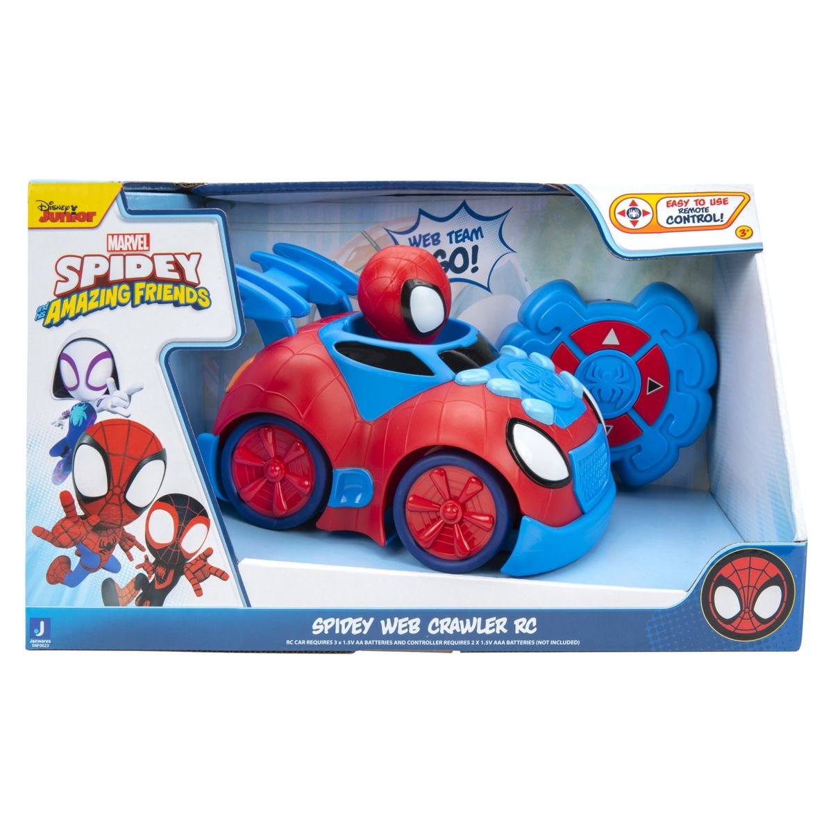 MARVEL - Spidey Vehículo Control Remoto Marvel