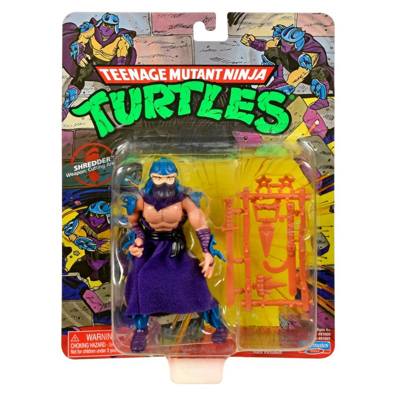 TORTUGAS NINJA - Clásico Figuras Mutantes 4 Tortugas Ninja
