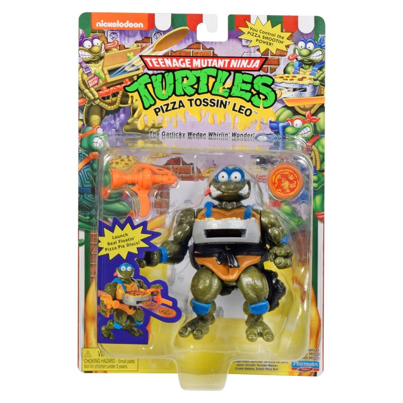 TORTUGAS NINJA - Clásico Figuras Lanzando Pizza Asst Tortugas Ninja