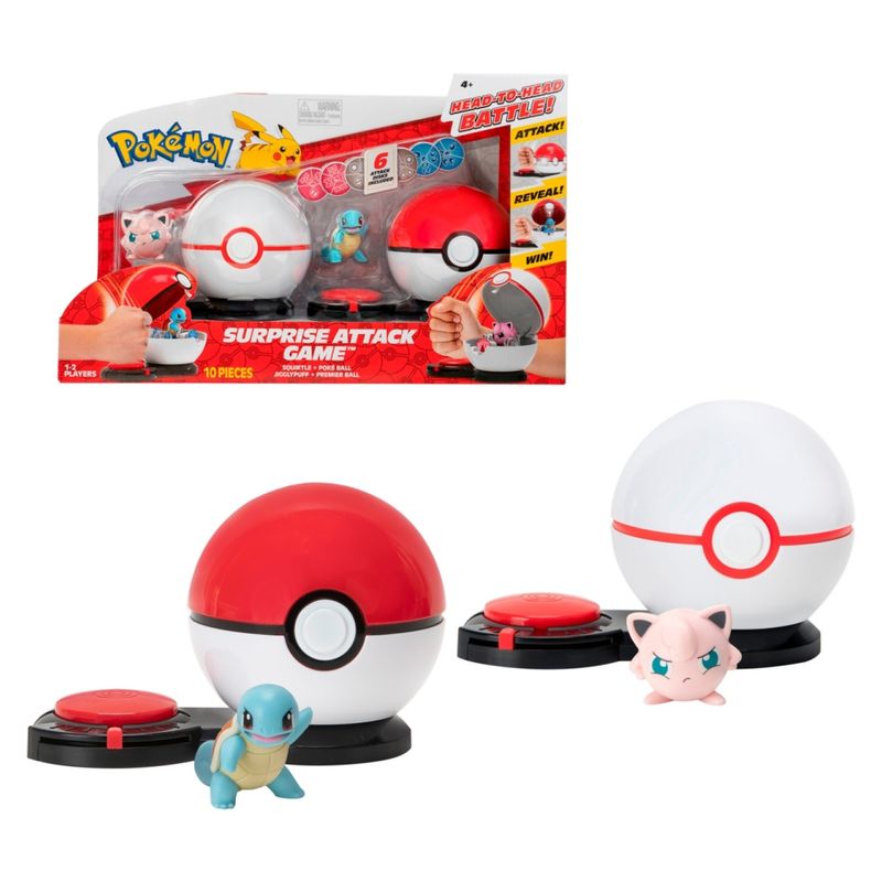 POKEMON - Juego Ataque Sorpresa Doble Pokemon