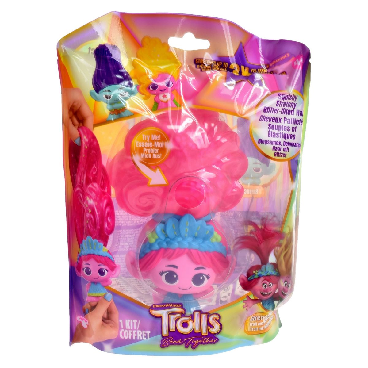TROLLS - Pack 5 Mini Figuras Trolls