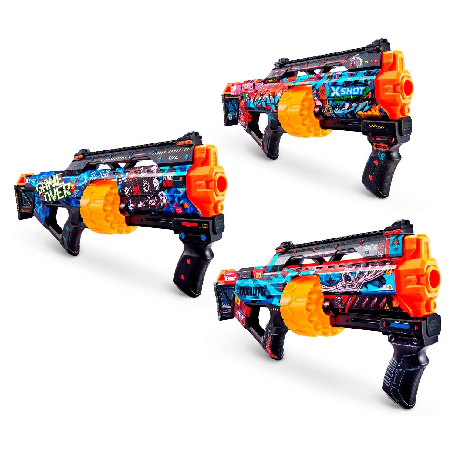 X SHOT Lanza Dardos Last Stand Skins 16 X Shot | Falabella Chile