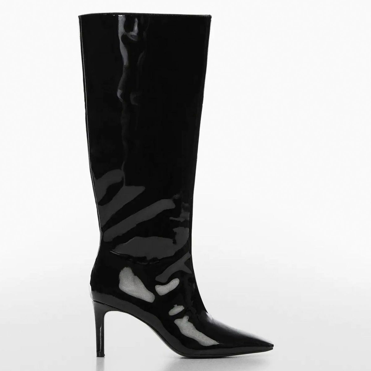 MANGO - Bota Mujer Negro Mango