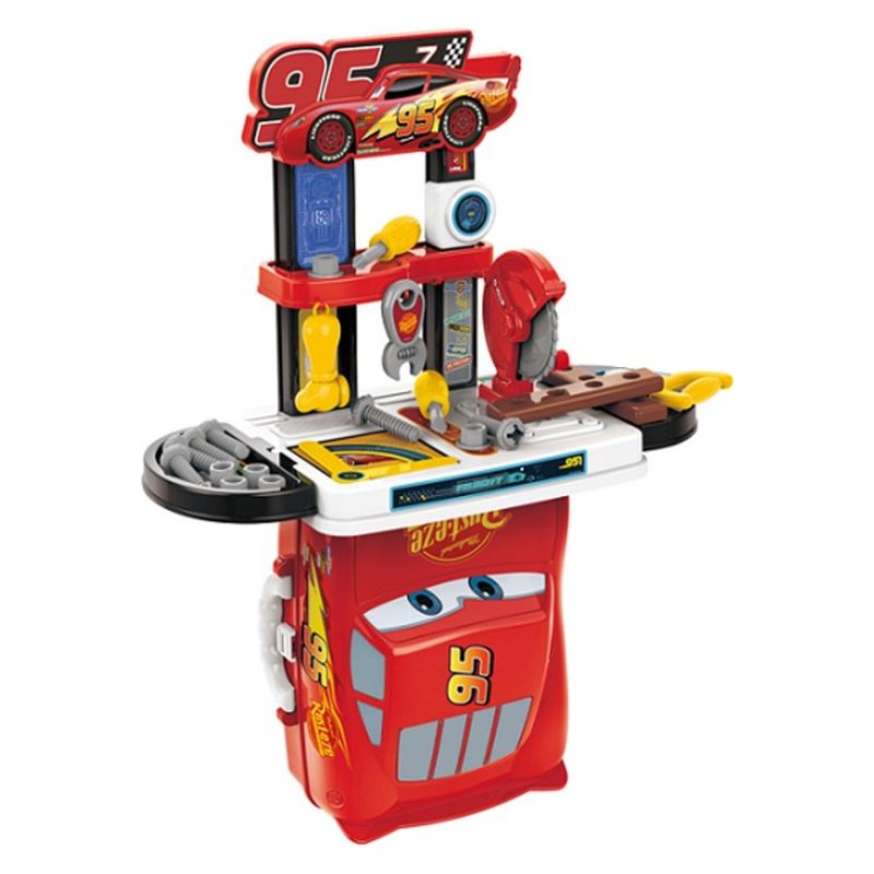 INFANTOYS - Cars Estación 3 En 1 Construcción Infantoys