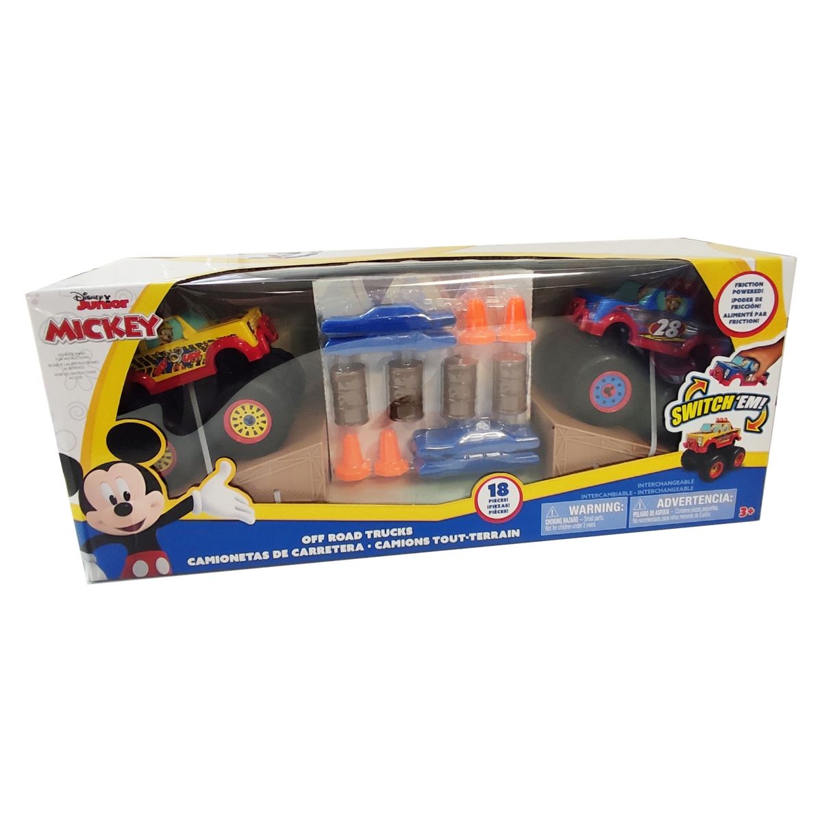 INFANTOYS - Playset Camionetas Todoterreno Mickey Infantoys