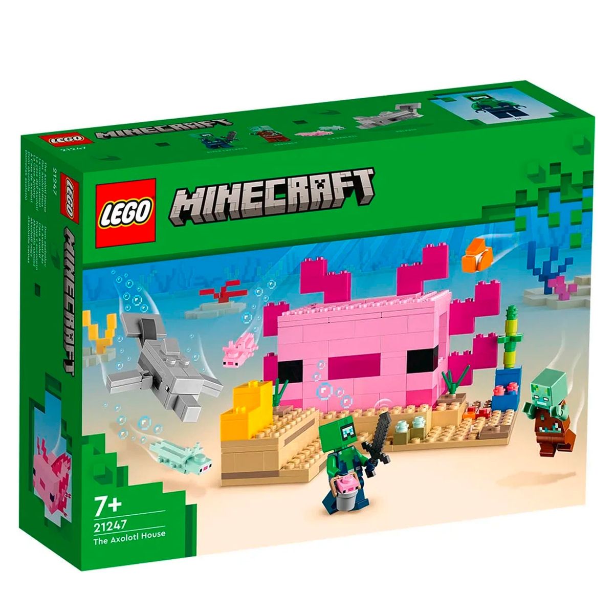 LEGO - La Casa Ajolote - Lego Minecraft