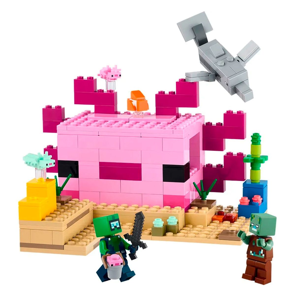 LEGO - La Casa Ajolote - Lego Minecraft
