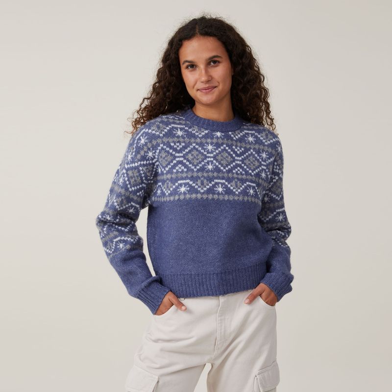 COTTON ON - Sweater Manga Larga Mujer Cotton On