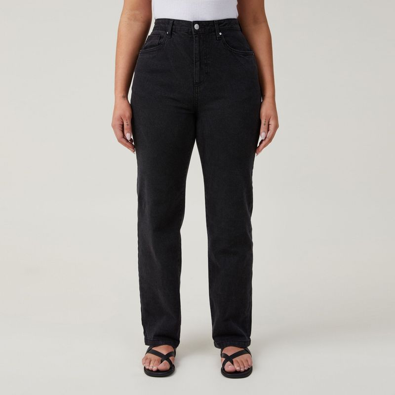 COTTON ON - Jeans Curvy Recto Mujer Cotton On