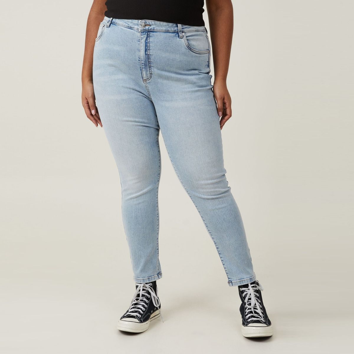 COTTON ON - Jeans Curvy Stretch Mujer Cotton On