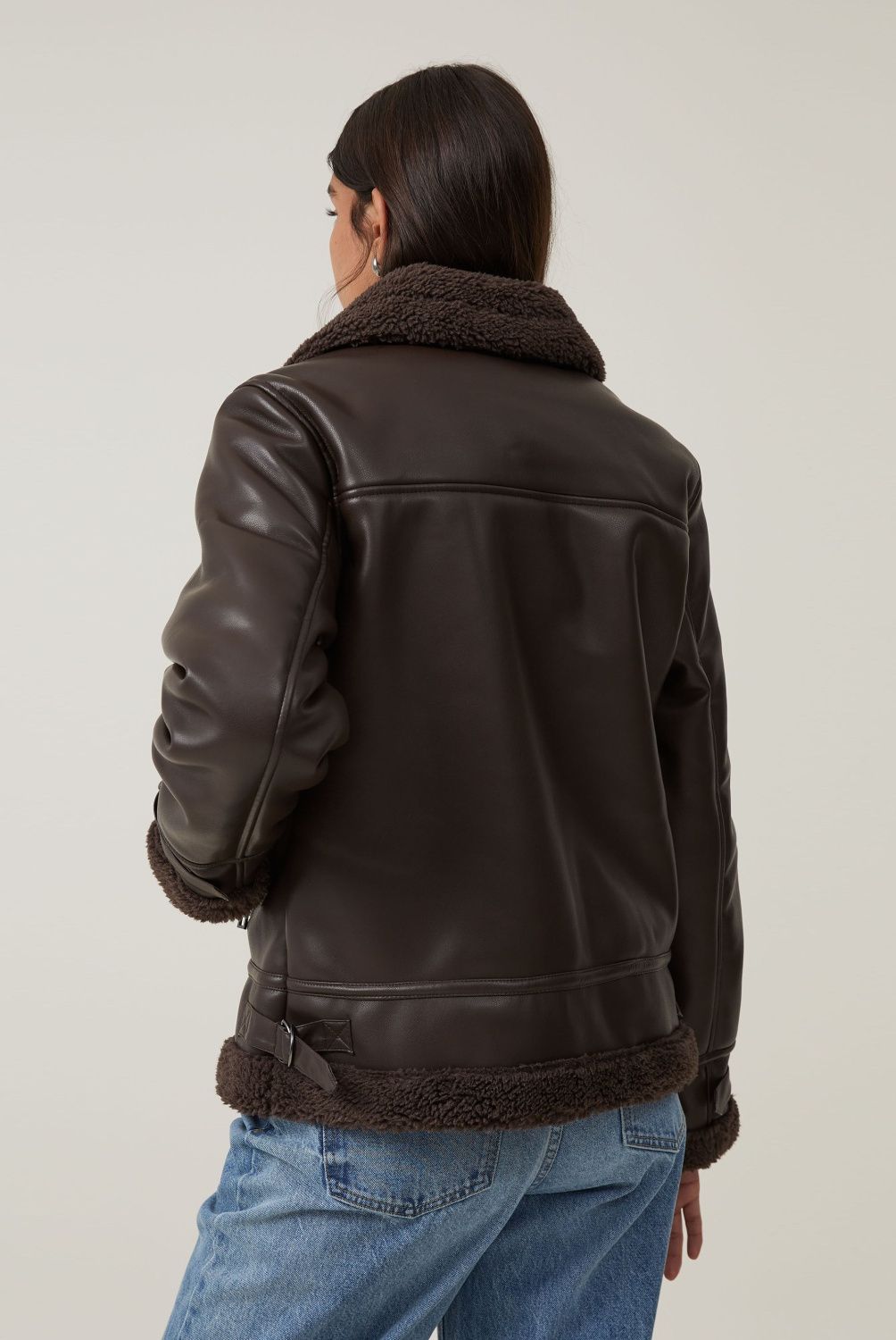 COTTON ON - Chaqueta Aviadora Pu Mujer Cotton On