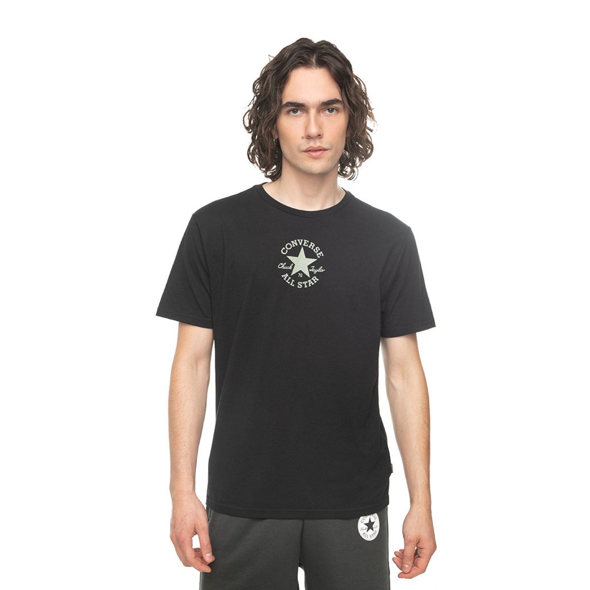 CONVERSE - Polera Manga Corta Regular Fit Hombre Converse