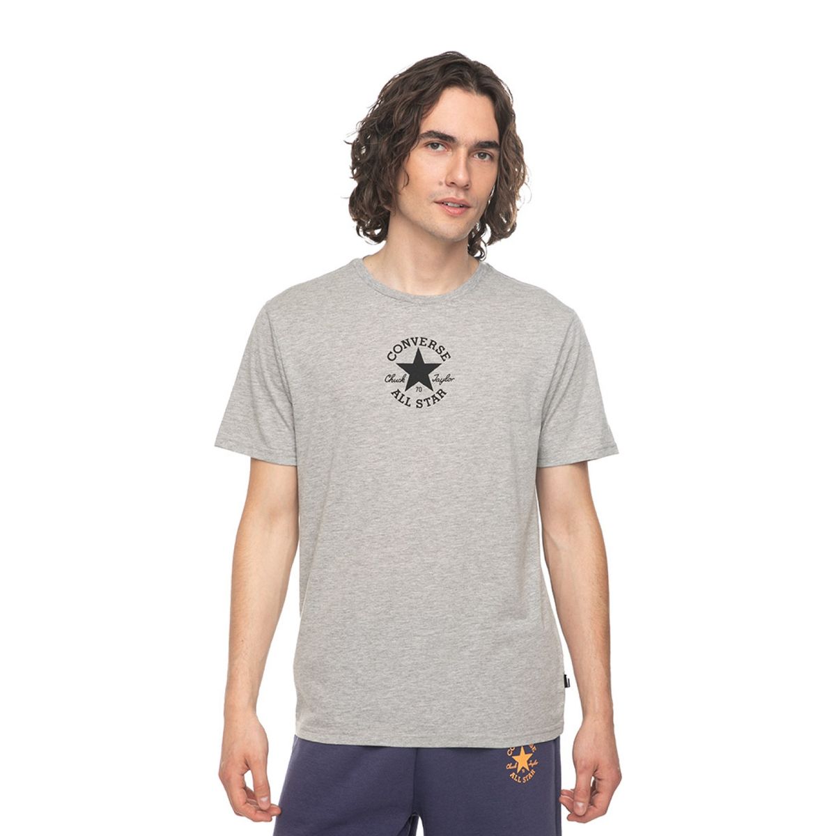 CONVERSE - Polera Manga Corta Regular Fit Hombre Converse