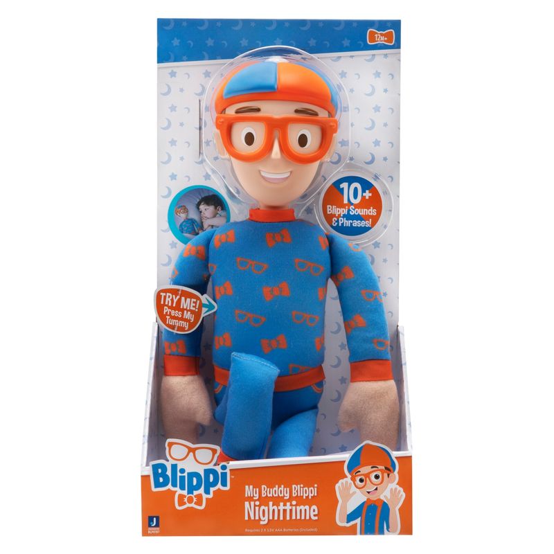 BLIPPI - Peluche My Buddy Nighttime Blippi