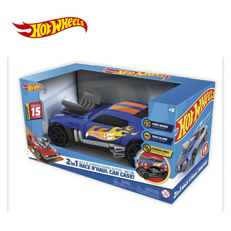 HOT WHEELS - 2 In Race N Haul Hot Wheels